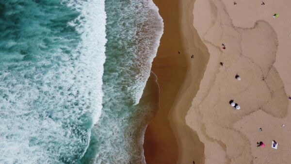 Portugal aerial beach photo